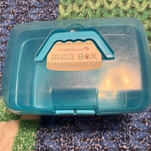 Caboodles Candy Lover Blue Storage Box